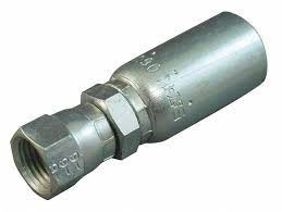 Crimp fittings are connected to PEX pipes using crimping tools