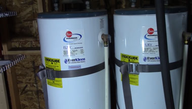 are two water heaters more efficient than one