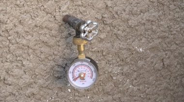 detect and fix water pressure issues