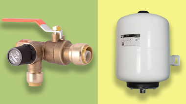 thermal expansion relief valve vs expansion tank