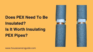 does pex need to be insulated